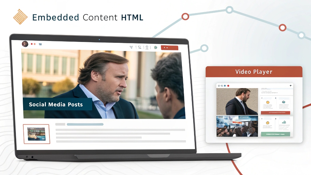 Contenido embebido en HTML: Un elemento esencial en el diseño web&nbsp;moderno